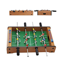 Collection of Indoor Ball Games, Billiards Games, Folding Table Tennis Tables, Parent-Child Entertainment Toys, Football Games Wooden Family Toys for Children,C