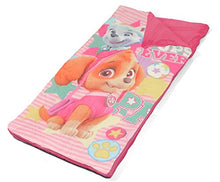Load image into Gallery viewer, Idea Nuova Nickelodeon Paw Patrol Skye and Everest Drawstring Carry Bag with Nap Mat, Pink
