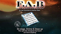 MJM FAB Board A4/RED (Gimmicks and Online Instruction) by Joel Dickinson & Andrew Dean - Trick
