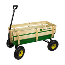 Load image into Gallery viewer, TOMY John Deere Steel Stake Wagon Toy, Green
