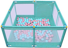 Load image into Gallery viewer, Portable Cute Boby Play Fence Children&#39;s Ball Pit, Indoor and Outdoor Ball Game Pool Children&#39;s Toys Game Tent Green/Red (Excluding The Ball),Green
