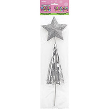 Load image into Gallery viewer, Plastic Silver Star Magic Wand
