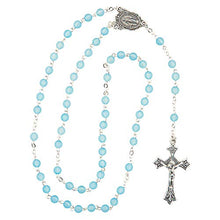 Load image into Gallery viewer, Fun Express March Birthstone Rosary - Jewelry - 1 Piece

