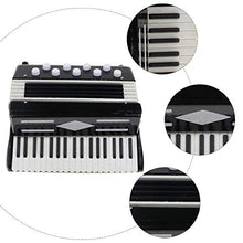Load image into Gallery viewer, PRETYZOOM Mini Accordion Model Miniature Accordion with Case Mini Musical Instruments Replica Collectible Miniature Dollhouse Model for Gifts Home Decoration
