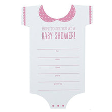 Load image into Gallery viewer, Hallmark Baby Shower Invitations, Onesie (Pack of 10 Invites and Envelopes for Baby Girl)
