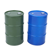 1/10 Oil Drum, 2Pcs Oil Drum Metal Oil Drum Rc Crawler Accessory Rc Oil Drum, For 1/10 Rc Crawler(BlueGreen)