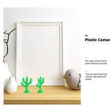 Load image into Gallery viewer, PRETYZOOM 100pcs Mini Cactus Ornaments Artificial Miniature Succulent Plants for Doll House Flowerpot Cactus Hawaii Party Luau Party Decoration

