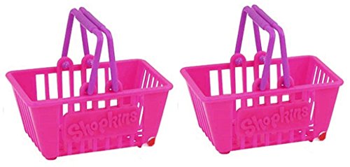 Shopkins Season 2 Pink Shopping Basket - Set of 2