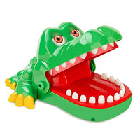 iShyan Crocodile Teeth Toys Game for Kids, Crocodile Biting Finger Dentist Games Funny Alligator Teeth Game