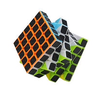 Heyingying525135 Non-Toxic Cube Carbon Fiber Stickers Professional Children's Educational Cube Toys Exercise Children's Thinking Skills ( Color : 5x5x5 Carbon Fiber )