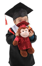 Load image into Gallery viewer, Plushland Beaver Plush Stuffed Animal Toys Present Gifts for Graduation Day, Personalized Text, Name or Your School Logo on Gown, Best for Any Grad School Kids 12 Inches(Black Cap and Gown)
