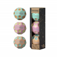 Waboba Unisex-Youth Mini Moon Ball 3-Pack-Orange Combination, Mixed, 55 mm
