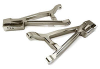 Integy RC Model Hop-ups C28684GREY Billet Machined Front Lower Suspension Arms for Traxxas 1/10 E-Revo 2.0
