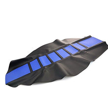 Load image into Gallery viewer, Ting Ao Spiffy Gripper Soft Motorcycle Seat Cover Rib Skin Rubber Dirt Bike Enduro (Blue)
