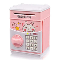 Yoego Piggy Bank for Kids ,Electronic Password Piggy Bank Kids Safe Bank Mini ATM Piggy Bank Toy for 3-14 Year Old Boys and Girls