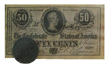 Load image into Gallery viewer, Replica Confederate Half Dollar--Coin
