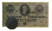 Replica Confederate Half Dollar--Coin