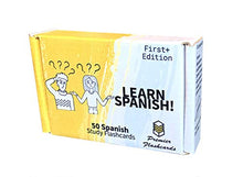 Load image into Gallery viewer, Premier Flashcards- Learn Spanish Study Flashcards | The Most Important and Useful Spanish Phrases | Perfect for Learning Spanish as a Second Language | Made in USA
