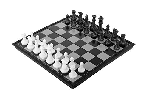 Magnetic Travel Chess & Checkers Set - Medium 12