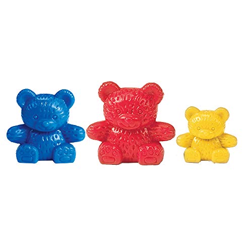 Learning Resources Bear Counters Set, Counting, Color & Sorting Toy, Set of 80, Ages 3+