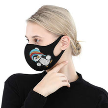 Load image into Gallery viewer, Generic 5D Diamond Painting Kits Cartoon Penguin Mask for Women OutdoorFace Protect Masque Crystal Decoration Diamond Drills Reusable Soft Face-Mask Keep Warm,Black,33x13CM
