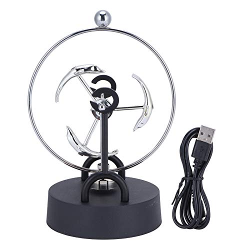 FastUU Perpetual Motion Toy, Perpetual Motion Desk Decor Toy, Smooth Lines and Unique Shapes Bedroom for Home Living Room School