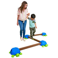 Load image into Gallery viewer, KidKraft Turtle Totter Wooden Adjustable Balance Beam for Toddlers with Squeaky Turtle and Wobble Board, Gift for Ages 2-5
