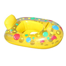 Load image into Gallery viewer, Jiaye Cartoon Anime Keychain Swimming Ring Summer Kids Cartoon Ring Safety Inflatable Swim Float Water Fun Pool Toys (Color : Yellow)
