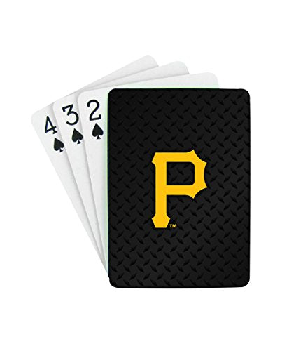 MLB Pittsburgh Pirates Diamond Plate Playing Cards, 2-Pack