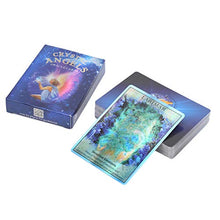 Load image into Gallery viewer, Junlucki Fate Divination Tarot Card | Exquisite Tarot Cards for Beginers | Hologram Paper Original Painting Divination Card Fortune Telling Game Cards Table Card for Family/Friends/Party (English)
