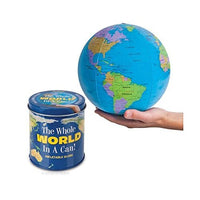 Whole World in a Can - Inflatable Globe