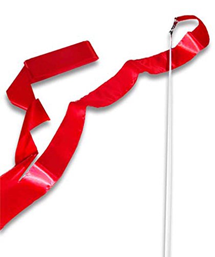 Cannon Sports Olympic Style 5m Gymnastics Ribbon Wand, Red