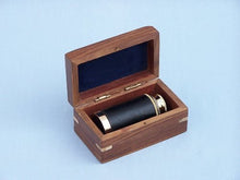 Load image into Gallery viewer, Brass with Leather Spyglass 6&quot; - Pocket Spyglass - Brass Decoration - Leather S
