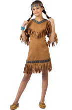 Load image into Gallery viewer, American Indian Girl Child Large Size 12-14
