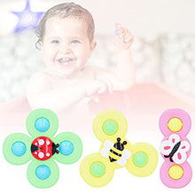 Load image into Gallery viewer, Suction Cup Fingertip Toy, Silicone Fingertip Bath Toy Colorful for Bathtubs for Glass for Floors
