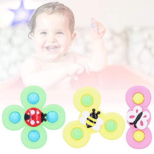 Suction Cup Fingertip Toy, Silicone Fingertip Bath Toy Colorful for Bathtubs for Glass for Floors