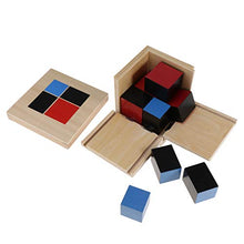 Load image into Gallery viewer, Jili Online Montessori Teaching Material Binomial Cube Set Boys Girls Wooden Toys Gift
