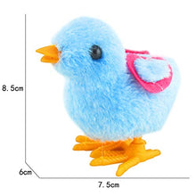 Load image into Gallery viewer, PRETYZOOM 3pcs Wind up Toys Easter Toy Wind-Up Jumping Chicken Plush Chicks Toys Party Favors Toy for Kids (Random Color) Party Favors
