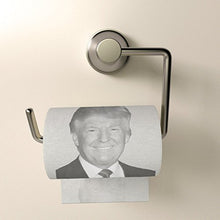 Load image into Gallery viewer, Donald Trump Toilet Paper Roll - Funny Political Novelty Gag Gift Toilet Paper for Democrats and Republicans - 3 Ply Soft Bathroom Toilet Tissue 250 Sheets in Each Roll - Hilarious White Elephant Idea
