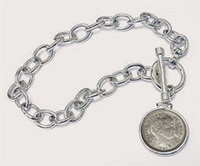 Load image into Gallery viewer, Barber Coin Bracelet
