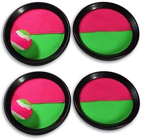 Paddle Catch Toss and Catch Ball Game Set! Throw Catch Bat Ball Game (2 Pack) Kids Version for Children