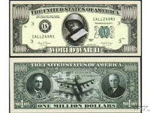 Load image into Gallery viewer, American Art Classics World War II Commemorative Million Dollar Bill in Protective Holder
