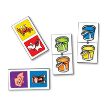 Load image into Gallery viewer, Totte Animals and Colors Dominoes (Double Side View)
