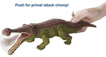Load image into Gallery viewer, Jurassic World Massive Biters Larger-sized Dinosaur Action Figure with Tail-activated Strike and Chomping Action, , Movable Joints, Movie-authentic Detail; Ages 4 and Up [Amazon Exclusive]
