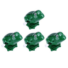 Load image into Gallery viewer, Toyvian 4pcs Vintage Wind Up Toys Iron Frog Figurine Toy Small Animals Clockwork Toy Educational Funny Toys for Toddlers
