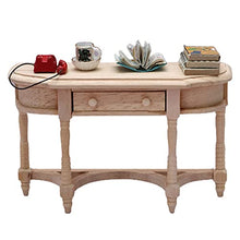 Load image into Gallery viewer, Desk Decor Miniature Half Round Desk Anti-Deformed Good Craftsmanship Universal Wood
