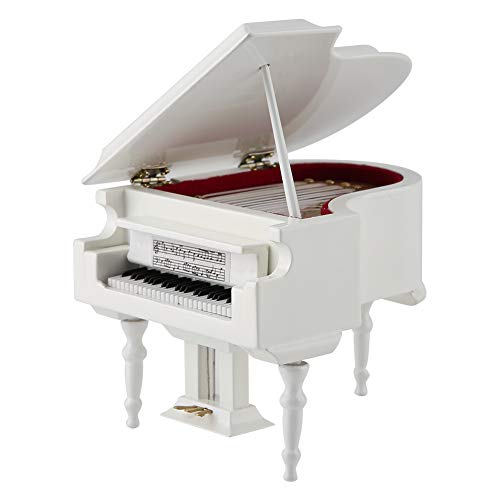 LZKW Miniature Piano Model, Instrument Model Music Gifts Instrument Model Musical Model Without Music Musical Instrument Ornaments, for Birthday Gift Toys