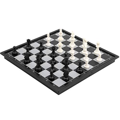 DAUERHAFT Chess Travel Storage Lightweight Chess Set for Chess