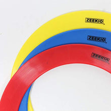 Load image into Gallery viewer, Zeekio Junior Juggling Ring - 9.5&quot; Diameter - Great for Kids - Single Ring (Blue)
