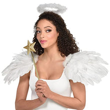 Load image into Gallery viewer, Angel Feather Shoulder Wings | White | 1 Pair
